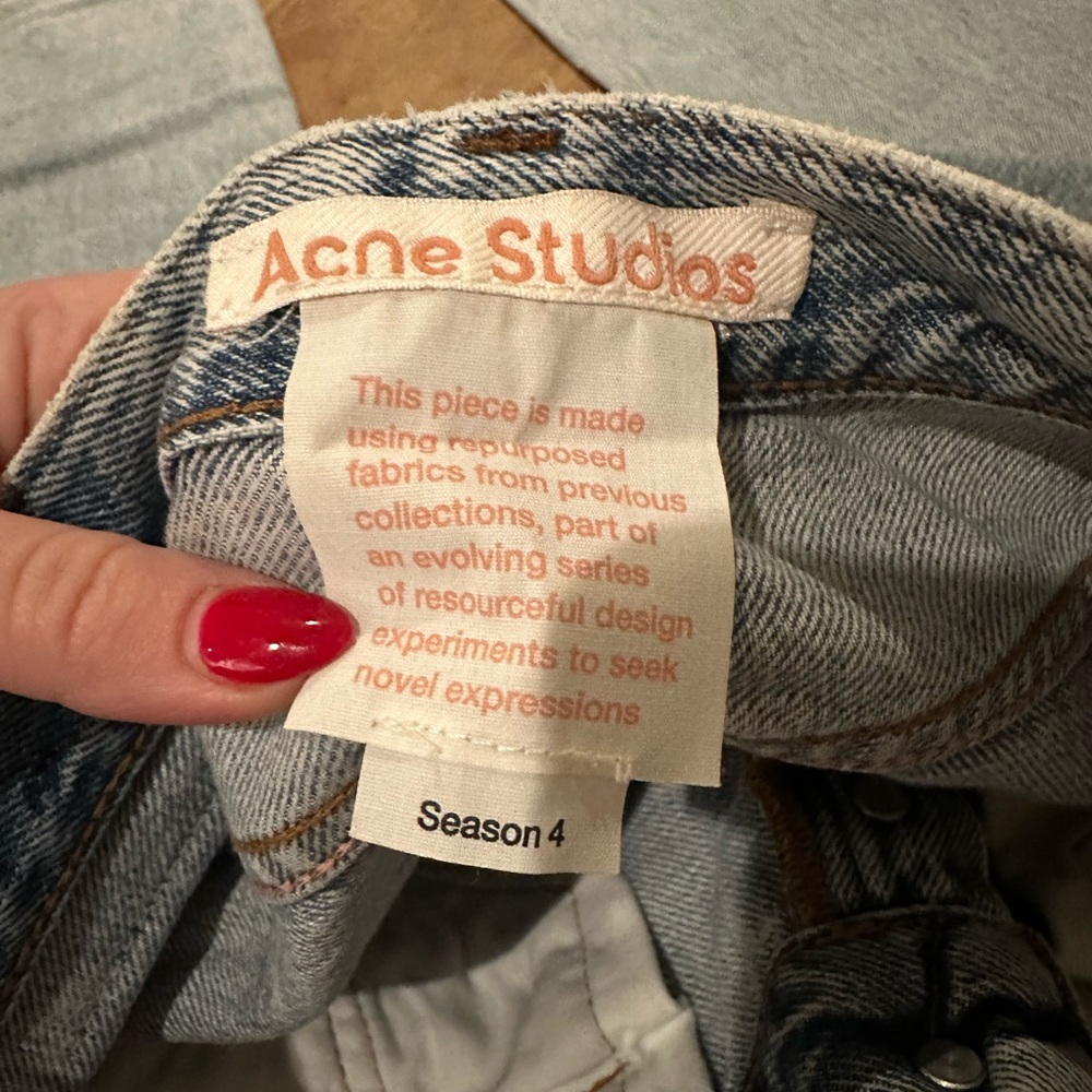 Acne Studio patchwork jeans - Picture 5 of 7